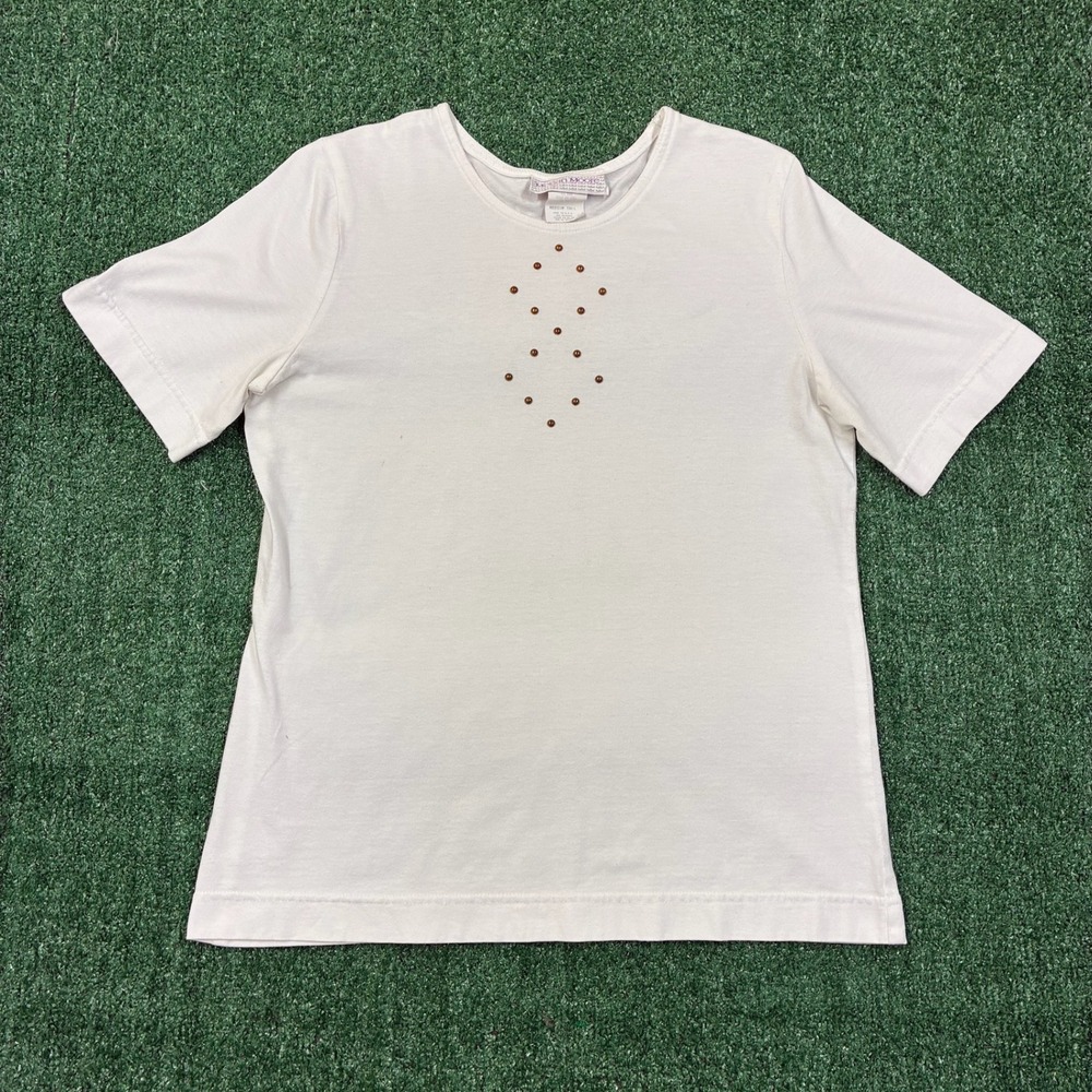 Vintage Megan‎ Moore Studed Graphic T-shirt